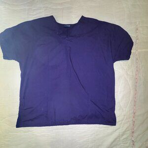 Purple Cherokee Scrub Top – Size XL – Cotton Blend